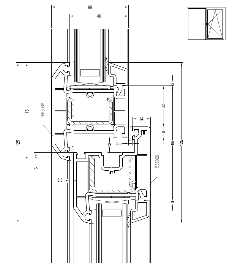 Окна пвх чертежи dwg